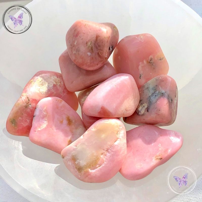 Peruvian Pink Opal Tumble Stone